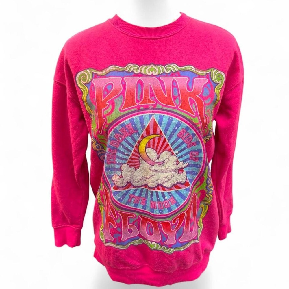Pink Floyd Psychedelic Pink Crewneck Sweatshirt XL
